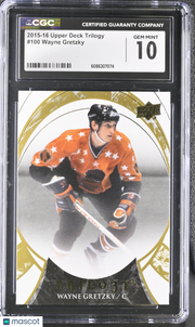 2015-16 Upper Deck Trilogy Wayne Gretzky #100 CGC 10