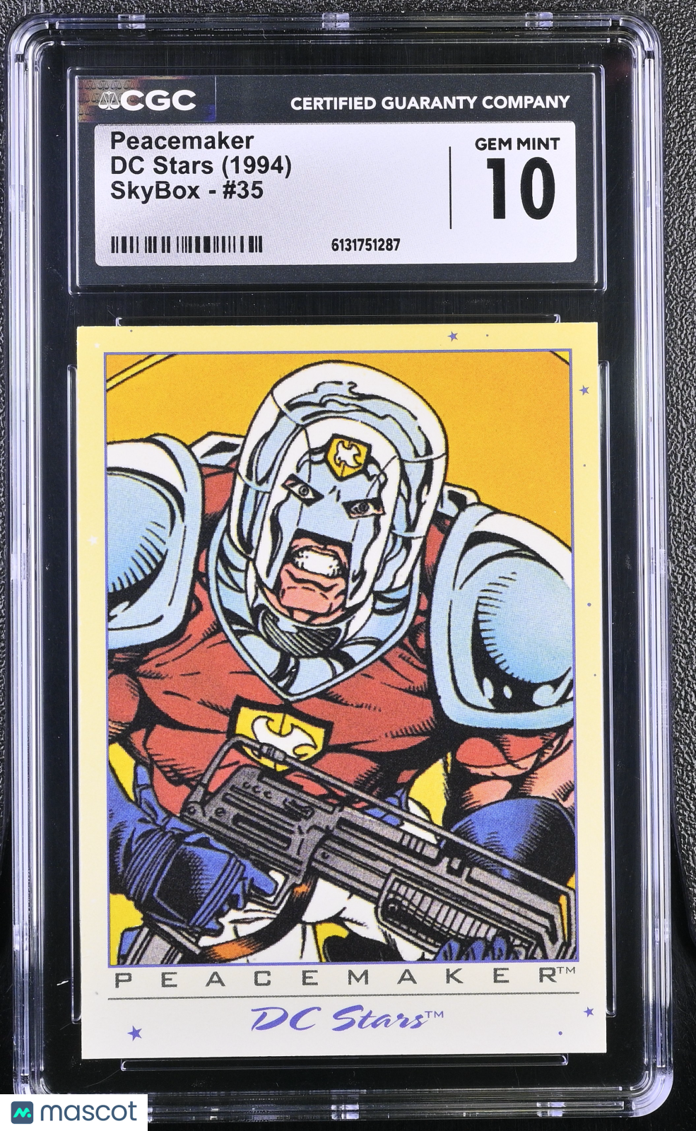 1994 Skybox DC Stars Peacemaker #35 CGC 10