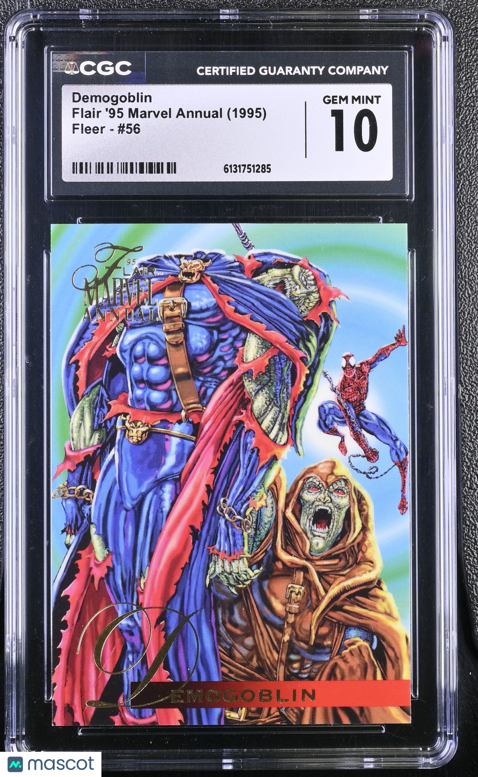 1995 Fleer Flair '95 Marvel Annual Demogoblin #56 CGC 10