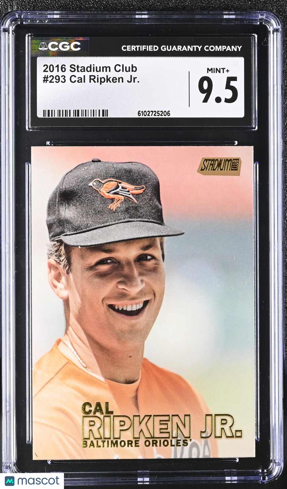 2016 Stadium Club Cal Ripken Jr. #293 CGC 9.5