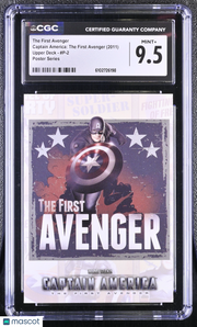 2011 Upper Deck Captain America: The First Avenger #P-2 Poster Series CGC 9.5