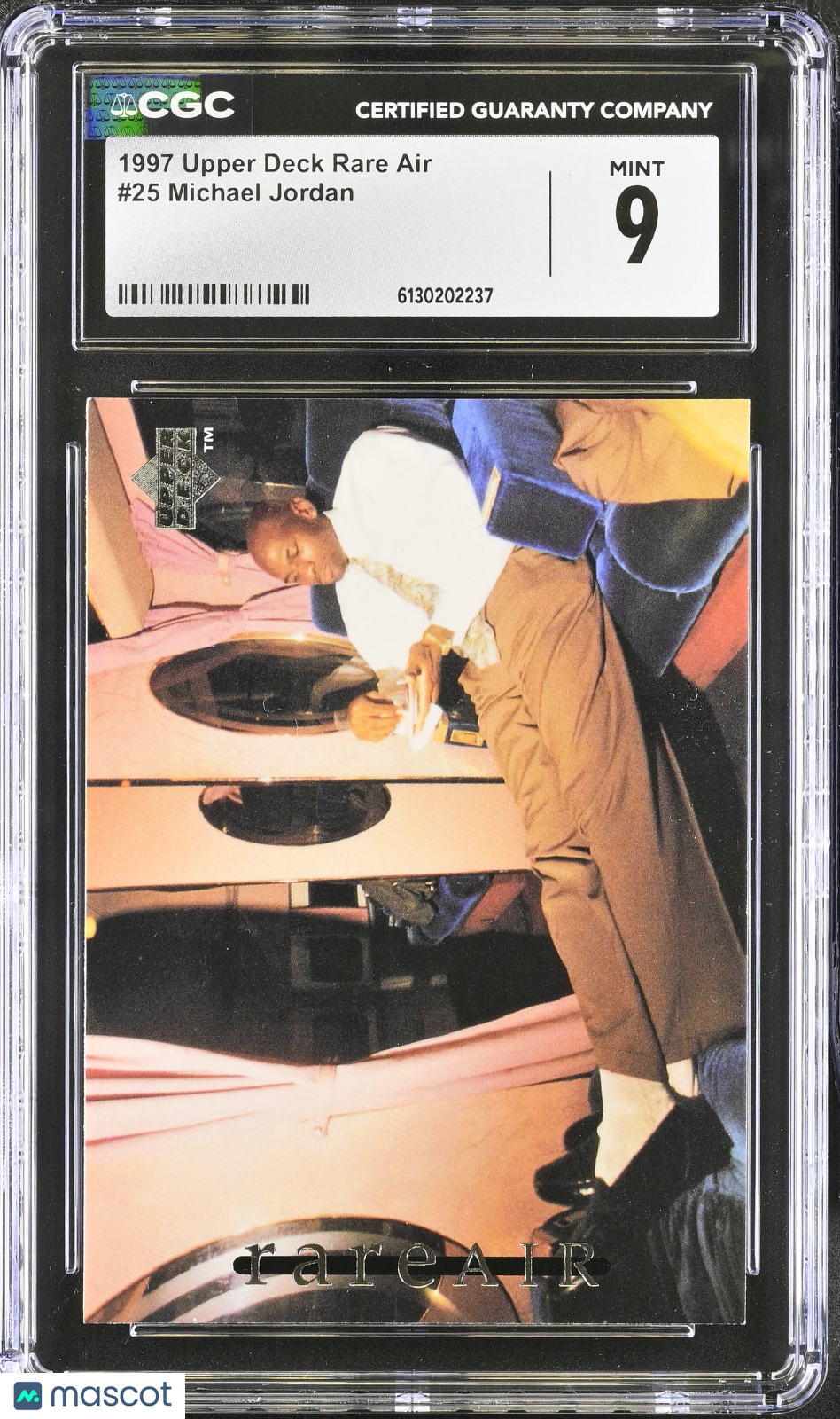 1997 Upper Deck Rare Air Michael Jordan #25 CGC 9 Chicago Bulls