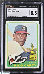 1965 Topps Rico Carty #305 CGC 8.5 Atlanta Braves