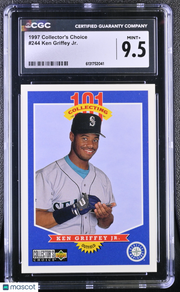 1997 Collector's Choice Ken Griffey Jr. #244 CGC 9.5 Seattle Mariners