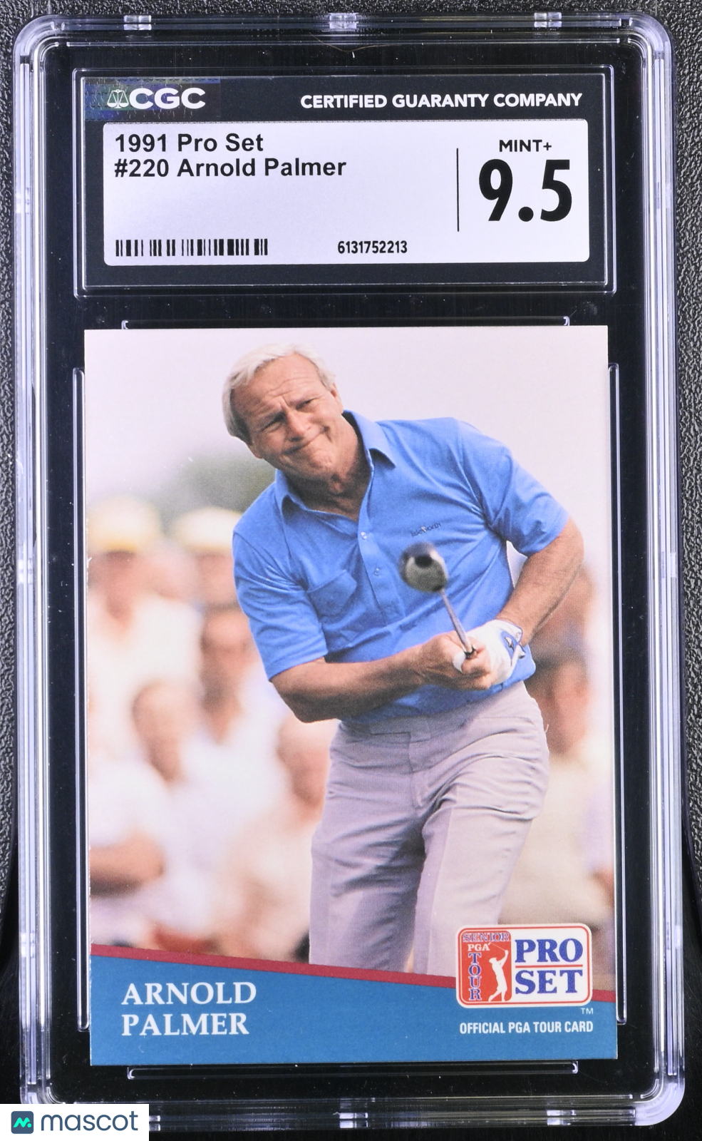 1991 Pro Set Arnold Palmer #220 CGC 9.5