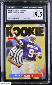 1995 Skybox Impact Steve McNair Rookie #171 CGC 9.5 Houston Oilers