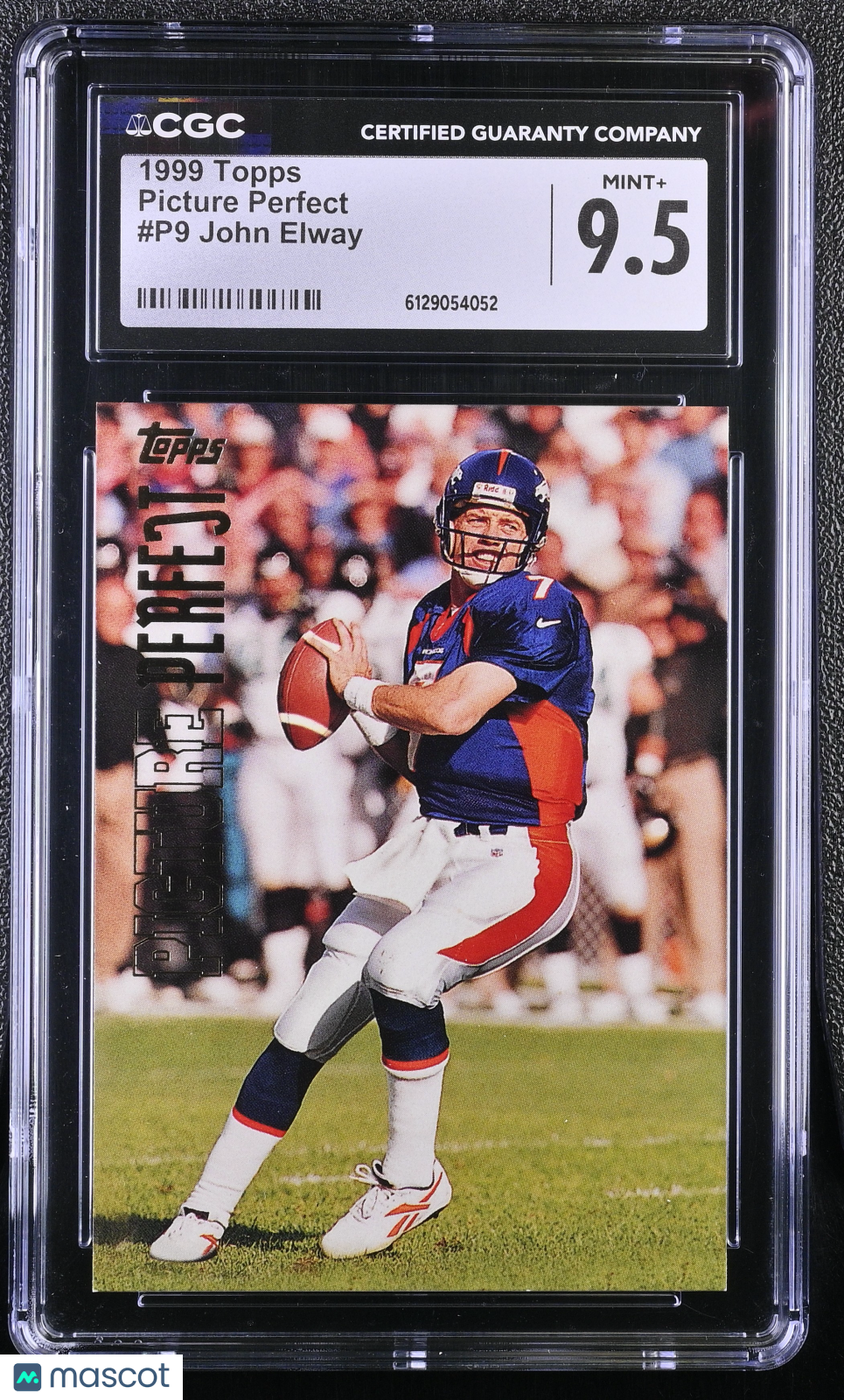 1999 Topps John Elway Picture Perfect #P9 CGC 9.5 Denver Broncos