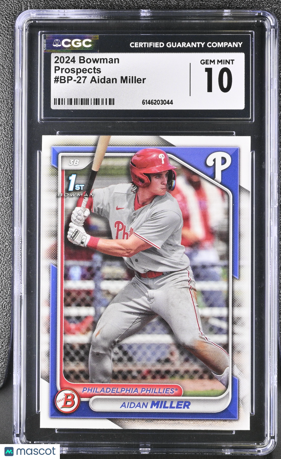 2024 Bowman Aidan Miller Prospects #BP-27 CGC 10