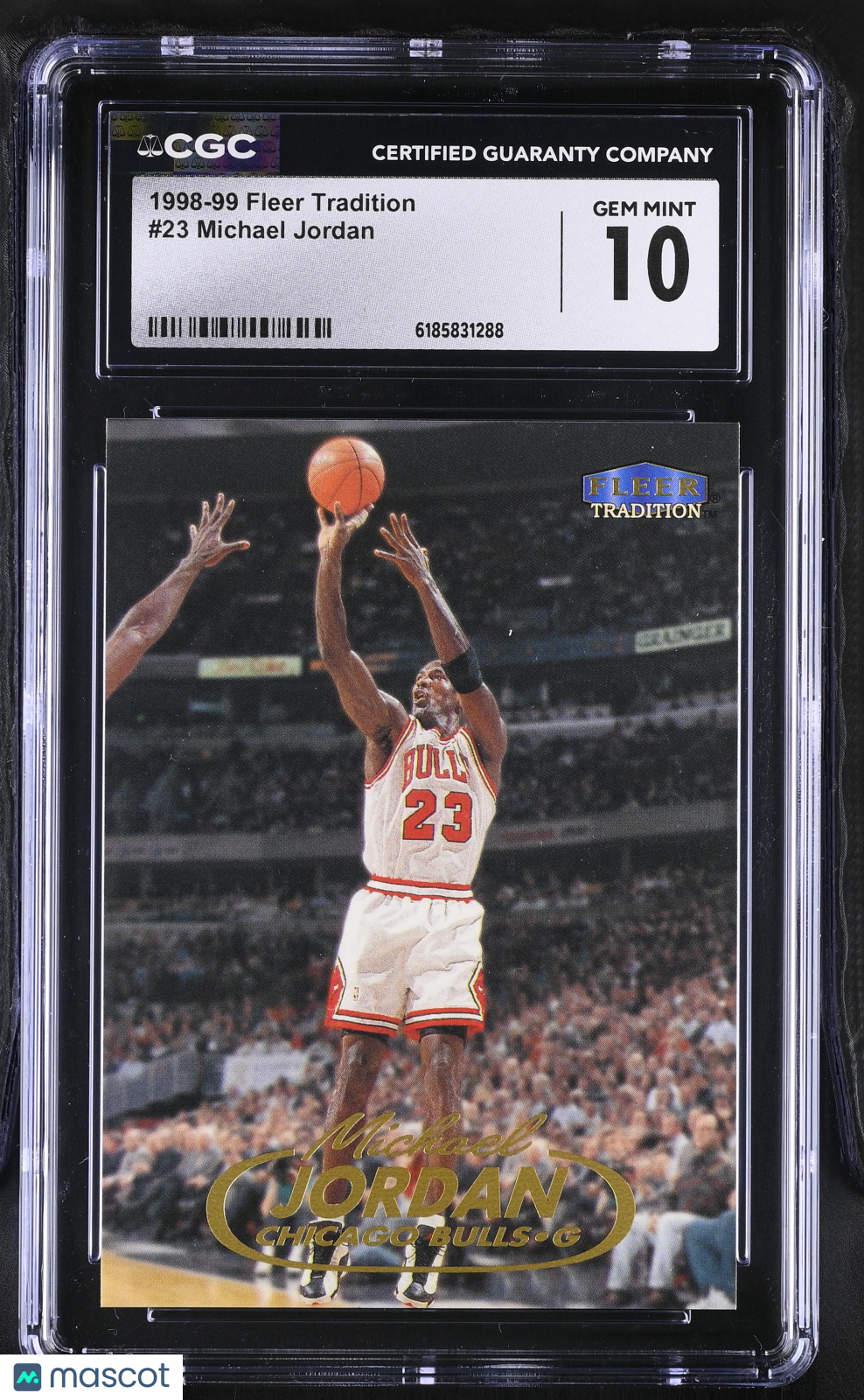 1998-99 Fleer Tradition Michael Jordan #23 CGC 10 Chicago Bulls