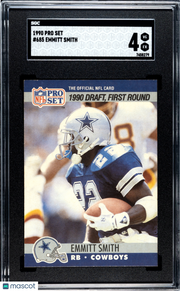 1990 Pro Set Emmitt Smith #685 SGC 4