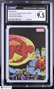 2010 70 Years Of Marvel Comics Marvel Boy #16 Metallic Ink Parallel CGC 9.5