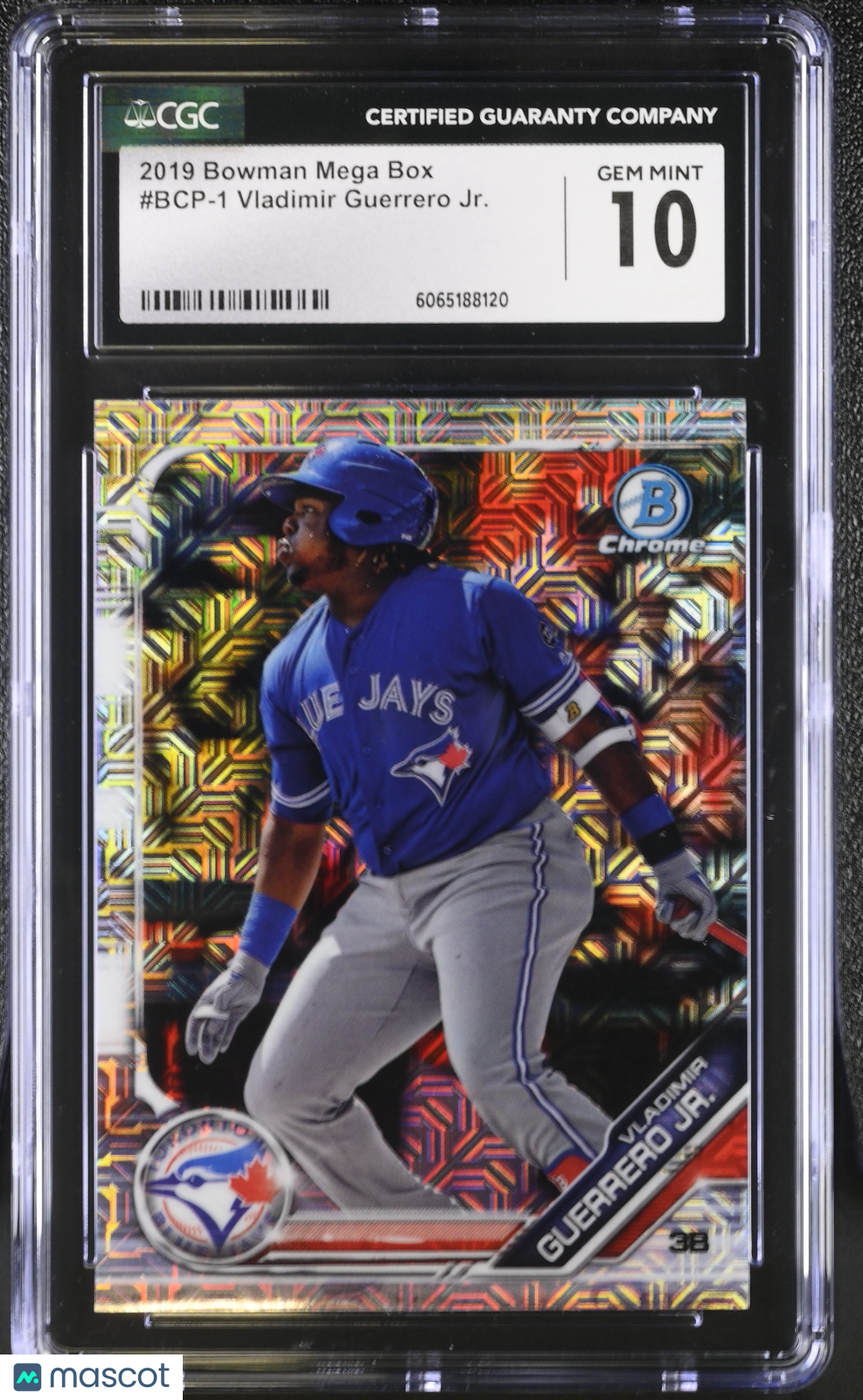 2019 Bowman Mega Box Vladimir Guerrero Jr. Rookie #BCP-1 CGC 10 Blue Jays