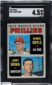 1970 Topps Larry Bowa Rookie #539 SGC 4.5 Philadelphia Phillies