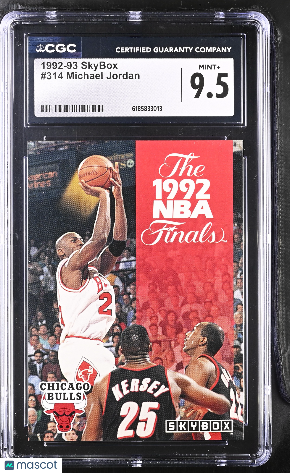 1992-93 Skybox Michael Jordan #314 CGC 9.5 Chicago Bulls