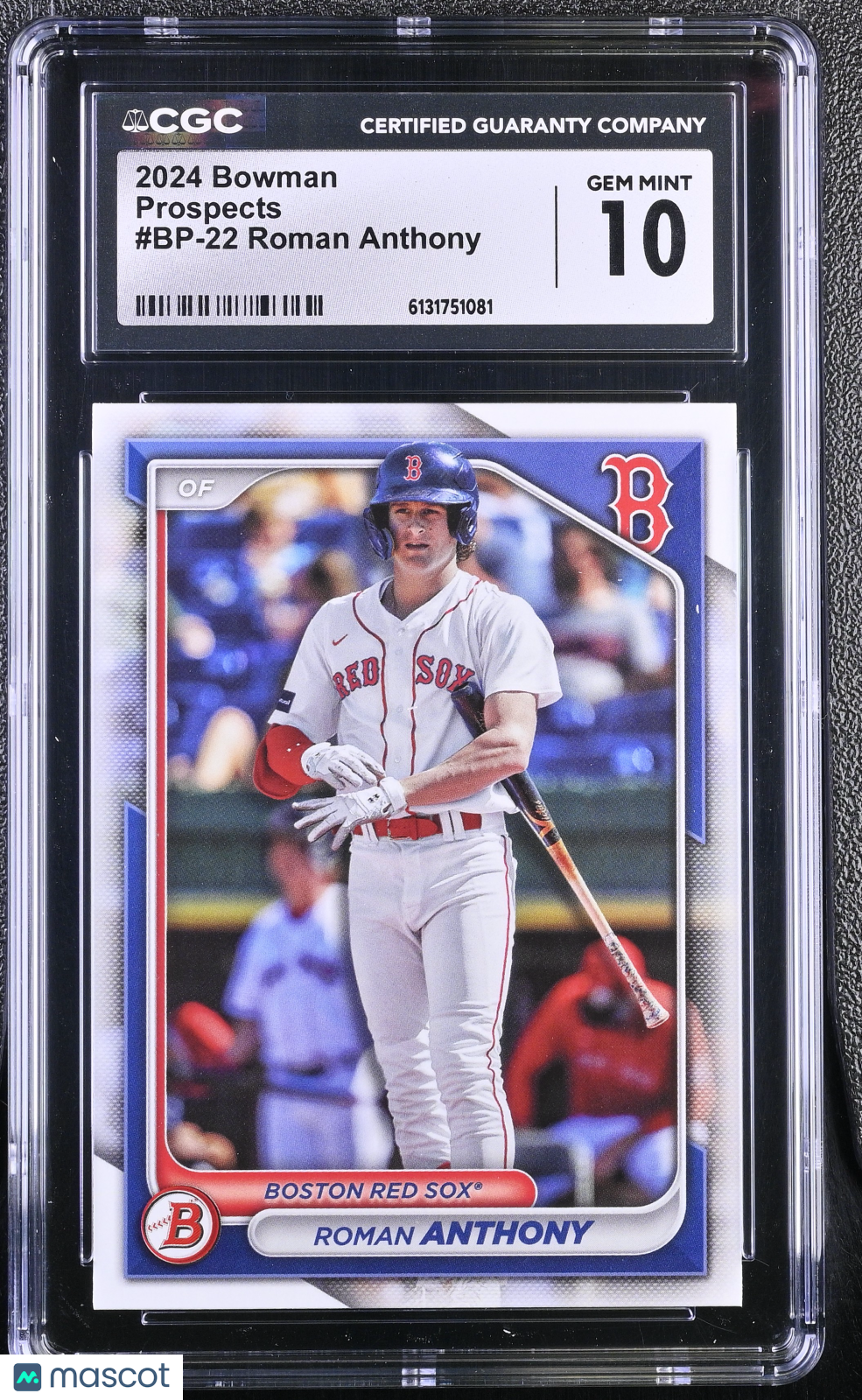 2024 Bowman Roman Anthony Prospects #BP-22 CGC 10