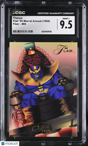 1994 Fleer Flair '94 Marvel Annual Thanos #69 CGC 9.5