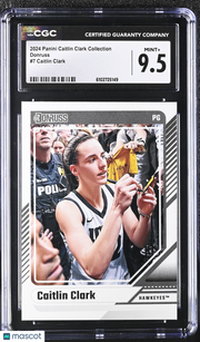 2024 Panini Caitlin Clark Collection Rookie Donruss #7 CGC 9.5 Iowa Hawkeyes