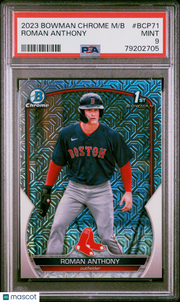 2023 Bowman Mega Box Chrome Roman Anthony #71 PSA 9