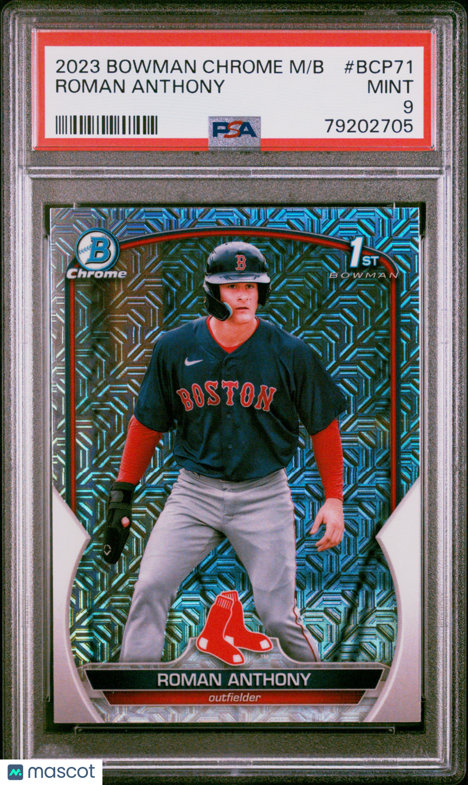 2023 Bowman Mega Box Chrome Roman Anthony #71 PSA 9