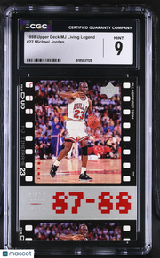 1998 Upper Deck MJ Living Legend Michael Jordan #22 CGC 9 Chicago Bulls