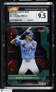 2025 Best Bobby Witt Jr. Circuitry #C-1 CGC 9.5 Kansas City Royals