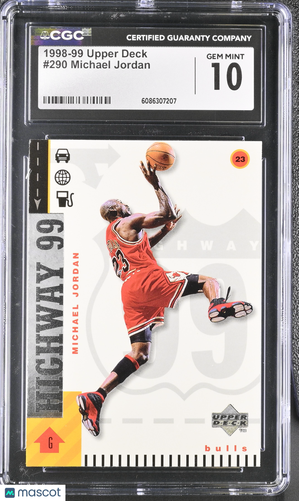 1998-99 Upper Deck Michael Jordan #290 CGC 10 Chicago Bulls
