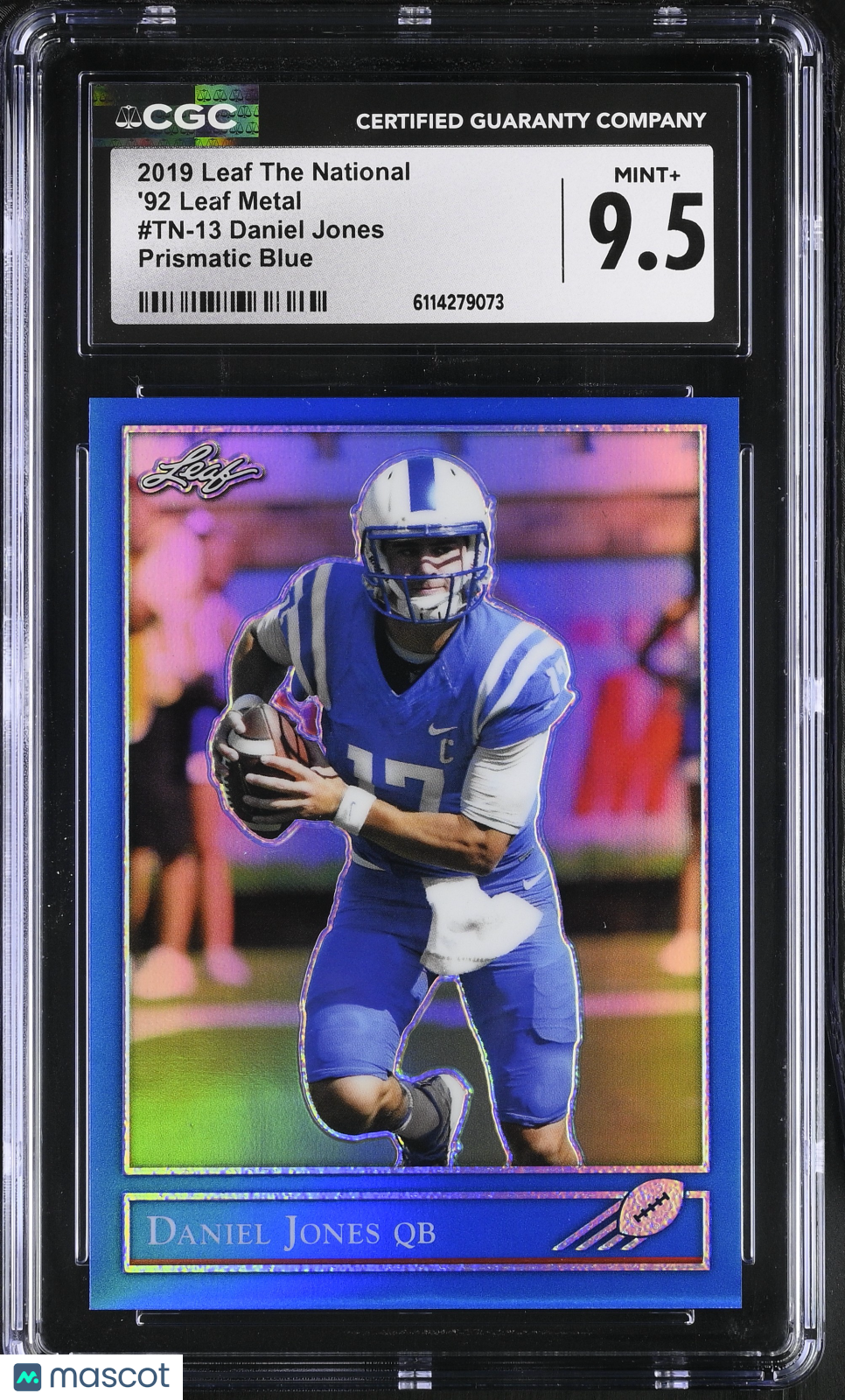2019 Leaf The National Daniel Jones Blue /20 Rookie '92 #TN-13 CGC 9.5 Duke