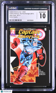 2011 Upper Deck Captain America: The First Avenger #C-11 Comic Covers CGC 10