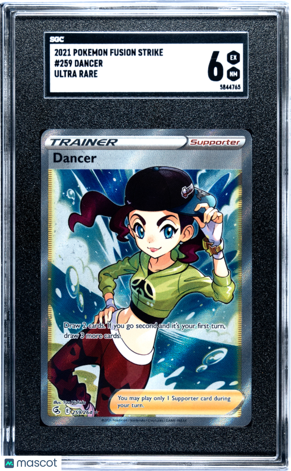 2021 Pokemon Fusion Strike Dancer SGC 6 #259