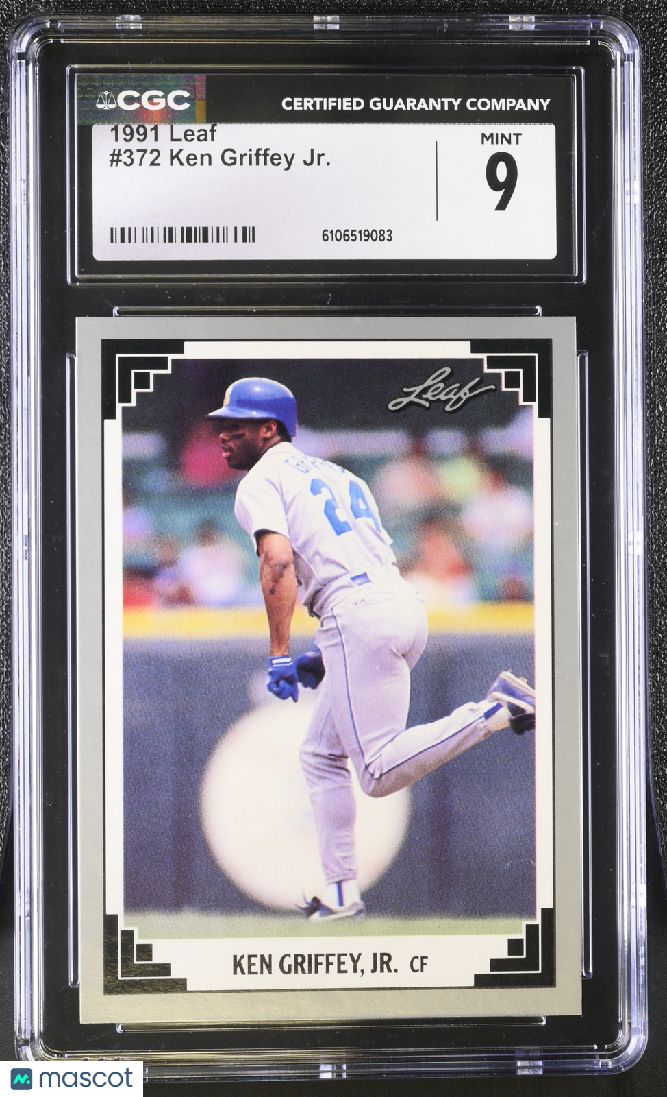 1991 Leaf Ken Griffey Jr. #372 CGC 9