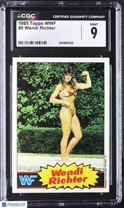 1985 Topps WWF Wendi Richter #8 CGC 9