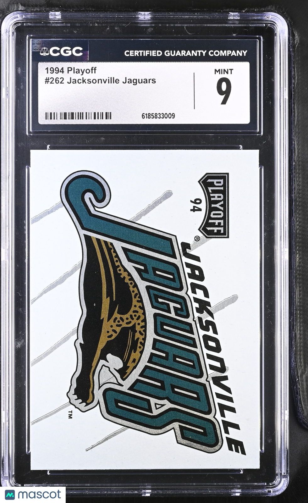 1994 Playoff Jacksonville Jaguars #262 CGC 9