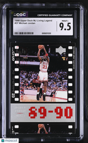 1998 Upper Deck MJ Living Legend Michael Jordan #37 CGC 9.5 Chicago Bulls