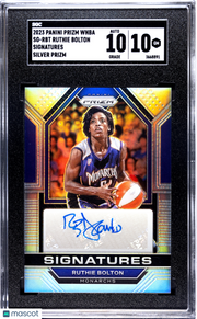 2023 Panini Prizm Wnba Ruthie Bolton Auto Silver #SG-RBT SGC 10 Monarchs