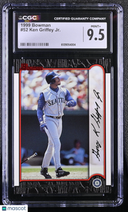 1999 Bowman Ken Griffey Jr. #52 CGC 9.5 Cincinnati Reds