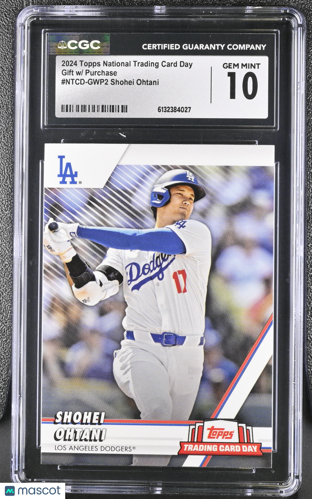 2024 Topps National Trading Card Day Shohei Ohtani #NTCD-GWP2 CGC 10 Dodgers