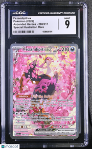 2026 Pokemon Ascended Heroes Fezandipiti ex Special Illustration Rare CGC 9 288
