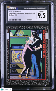 1992 Skybox Doomsday: The Death Of Superman Tears for the Fallen #88 CGC 9.5