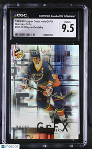 1999-00 Upper Deck Hologrfx Wayne Gretzky GrFx #GG10 CGC 9.5 St. Louis Blues