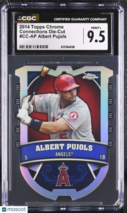 2014 Topps Chrome Albert Pujols Connections Die-Cut #CC-AP CGC 9.5 Cardinals