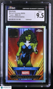 2025 Topps Marvel Chrome She-Hulk #MA-14 Marvel Anniversaries CGC 9.5