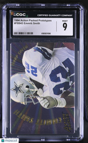 1994 Action Packed Prototypes Emmitt Smith #FB943 CGC 9 Dallas Cowboys