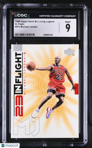 1998 Upper Deck MJ Living Legend Michael Jordan In Flight #IF9 CGC 9 Bulls