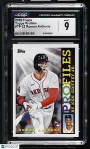 2026 Topps Roman Anthony #TP-23 Topps Profiles CGC 9