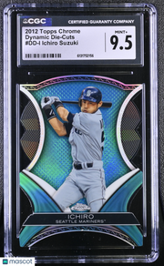 2012 Topps Chrome Ichiro Suzuki Dynamic Die-Cuts #DD-I CGC 9.5 Seattle Mariners