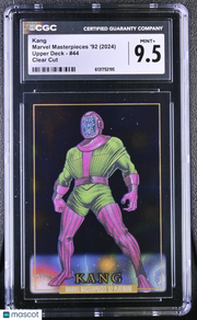 2024 Upper Deck Marvel Masterpieces '92 Kang #44 Clear Cut CGC 9.5