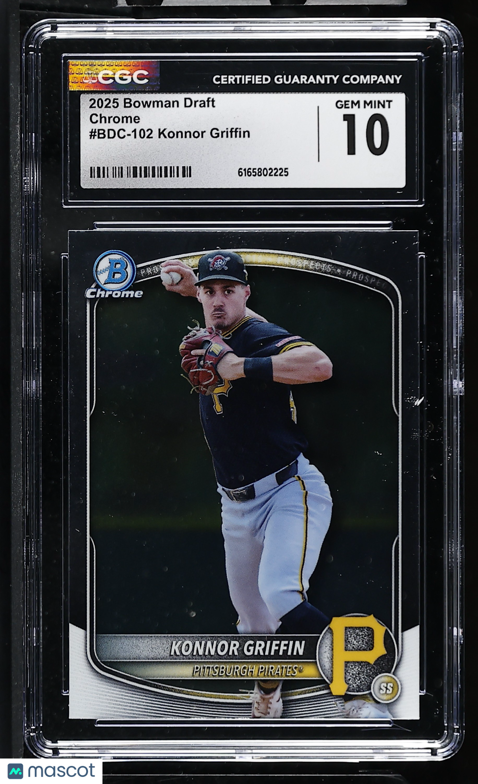 2025 Bowman Draft Konnor Griffin Chrome #BDC-102 CGC 10