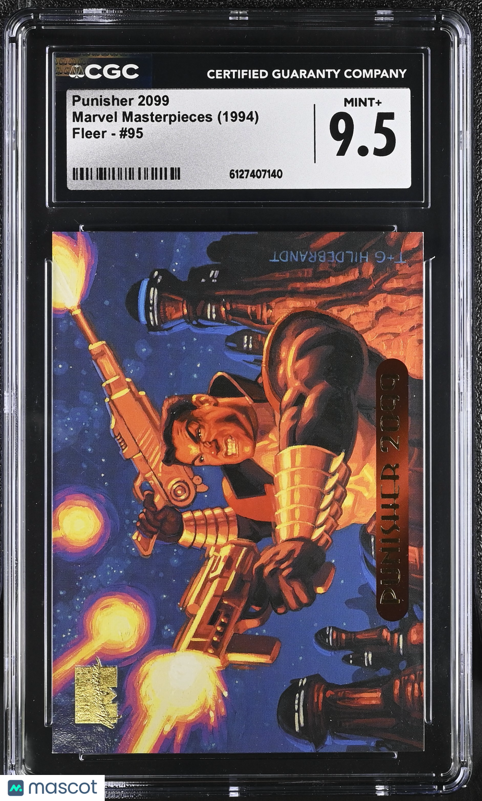 1994 Fleer Marvel Masterpieces Punisher 2099 #95 CGC 9.5