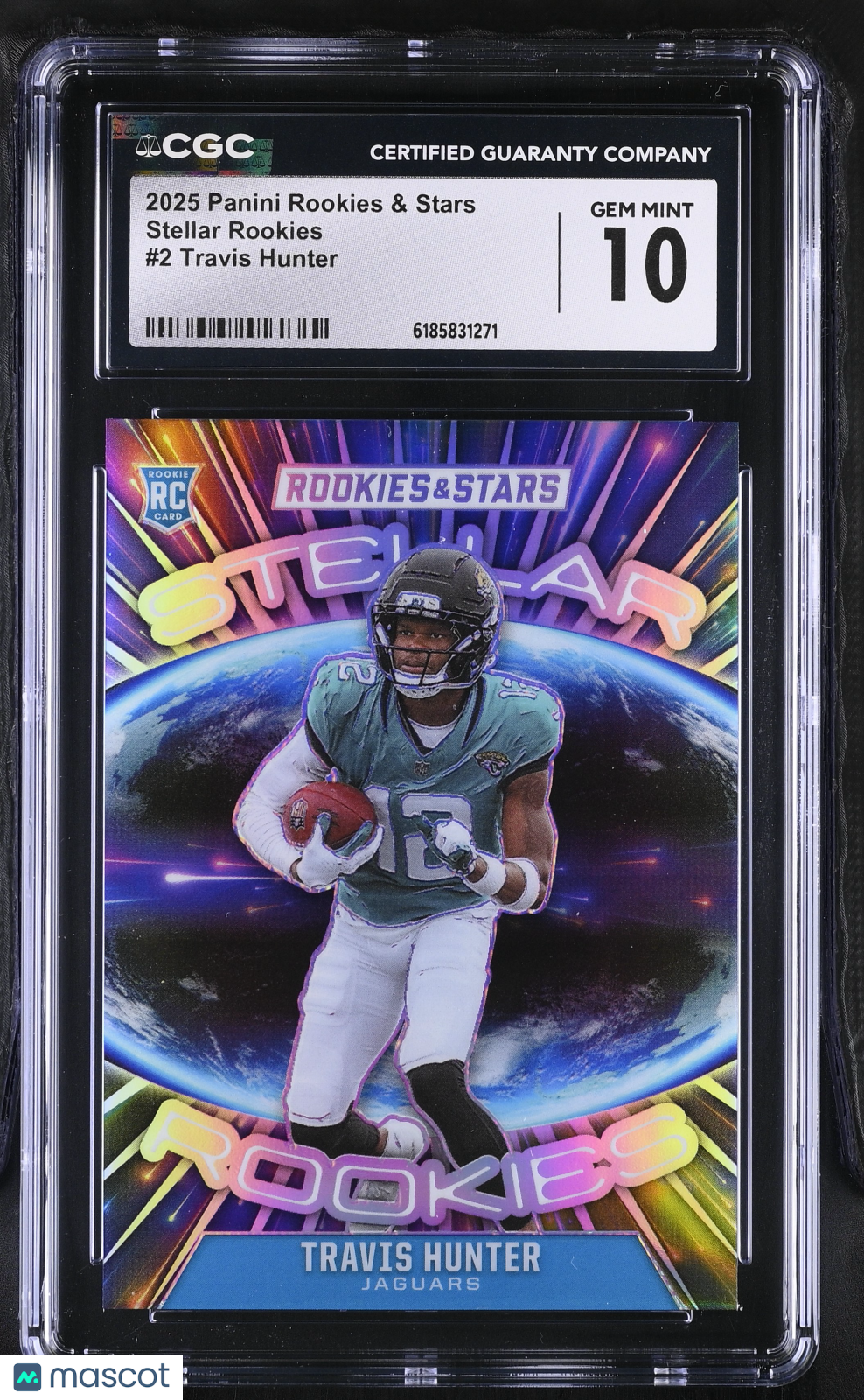 2025 Panini Rookies & Stars Travis Hunter Stellar Rookies #2 CGC 10 Jaguars