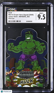 2009 Upper Deck Marvel Super Hero Squad Hulk #SHSDIE_002 Die-Cut CGC 9.5